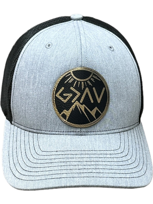 God is Greater - Black / Gold Patch Hat